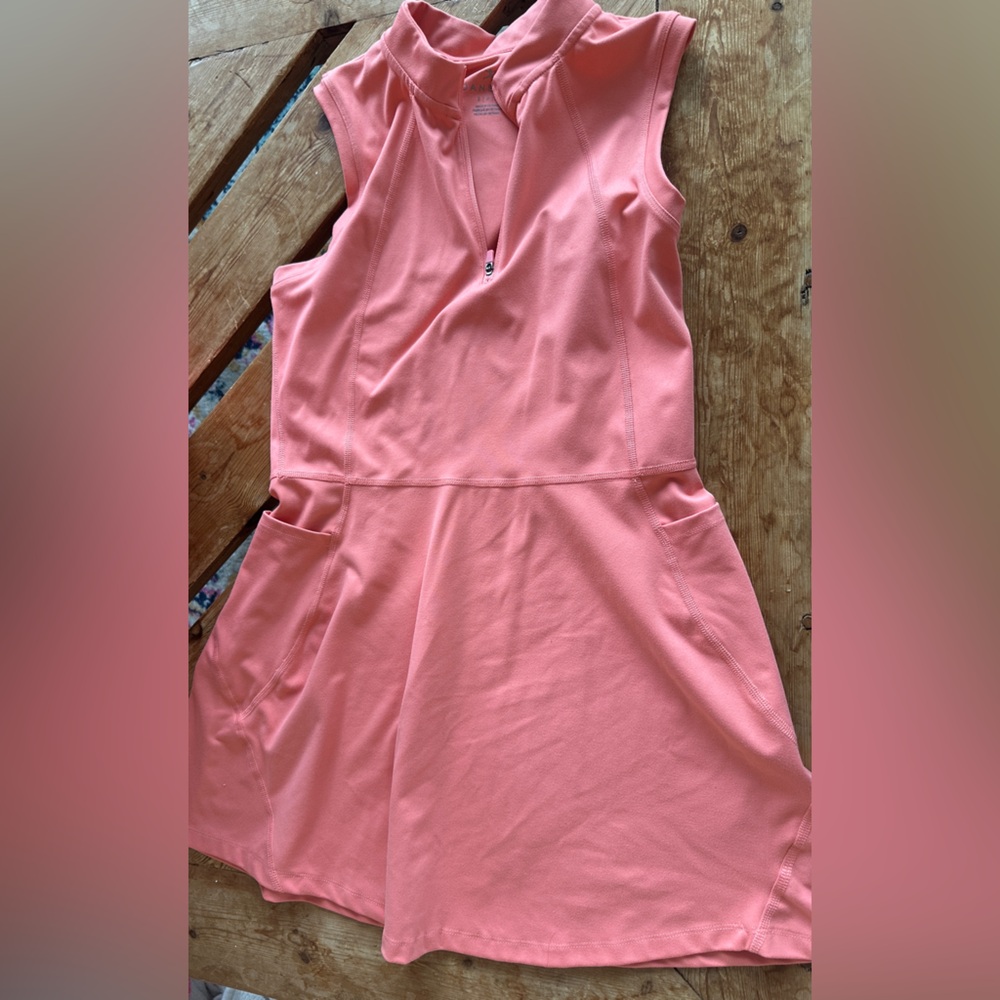 Coral Pink Golf Dress